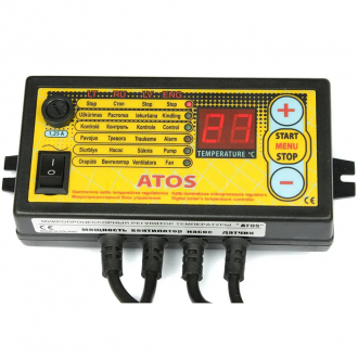 Комплект автоматики Com-ster ATOS + MplusM WPA 120 для твердопаливного котла Комплект автоматики Com-ster ATOS + MplusM WPA 120 для твердопаливного котла