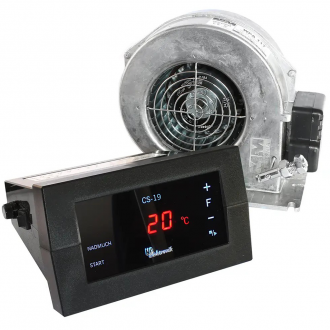 Комплект автоматики KG Elektronik CS 19 + MplusM WPA 120 для твердопаливного котла Комплект автоматики KG Elektronik CS 19 + MplusM WPA 120 для твердопаливного котла