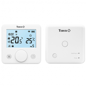 Терморегулятор для безпроводового котла з WiFi керуванням Tervix Pro Line для газ./ел. котла Терморегулятор для безпроводового котла з WiFi керуванням Tervix Pro Line для газ./ел. котла