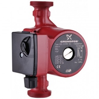 Циркуляційний насос Grundfos  UPS 25, 180 мм (Данія)