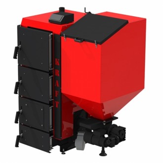 Котел з автоматичною подачею пеллет KRAFT R 20 - 97 кВт Котел з автоматичною подачею пеллет KRAFT R 20 - 97 кВт