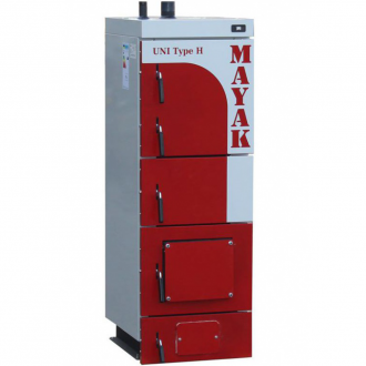 Твердопаливний котел Маяк ECO MANUAL UNI type H 16 - 95 кВт Твердопаливний котел Маяк ECO MANUAL UNI type H 16 - 95 кВт