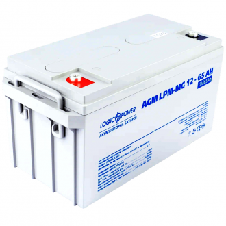 Акумулятор мультигелевий LogicPower AGM LPM-MG 12-65 AH (12V) Акумулятор мультигелевий LogicPower AGM LPM-MG 12-65 AH (12V)