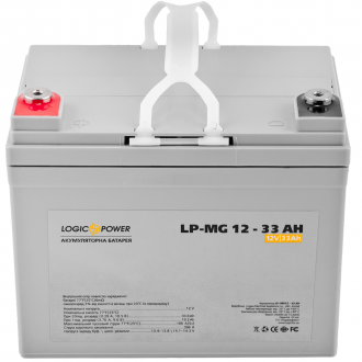 Акумулятор мультигелевий LogicPower LP-MG 12-33 AH Акумулятор мультигелевий LogicPower LP-MG 12-33 AH
