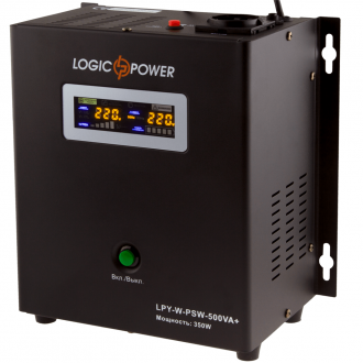 Джерело безперебійного живлення LogicPower LPY-W-PSW-500VA з правильною синусоїдою Джерело безперебійного живлення LogicPower LPY-W-PSW-500VA з правильною синусоїдою