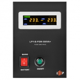 Комплект резервного живлення для котла LogicPower ДБЖ + мультигелева батарея (UPS B500 + АКБ MG 520W) Комплект резервного живлення для котла LogicPower ДБЖ + мультигелева батарея (UPS B500 + АКБ MG 520W)