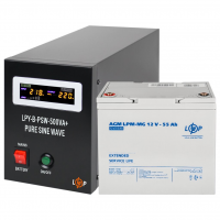 Комплект резервного живлення для котла LogicPower ДБЖ + мультигелева батарея (UPS B500 + АКБ MG 720W) Комплект резервного живлення для котла LogicPower ДБЖ + мультигелева батарея (UPS B500 + АКБ MG 720W)