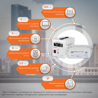Комплект резервного живлення для котла LogicPower ДБЖ + мультигелева батарея (UPS 500VA + АКБ MG 900W) Комплект резервного живлення для котла LogicPower ДБЖ + мультигелева батарея (UPS 500VA + АКБ MG 900W)