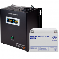 Комплект резервного живлення для котла LogicPower ДБЖ + мультигелева батарея (UPS A500VA + АКБ MG 330W) Комплект резервного живлення для котла LogicPower ДБЖ + мультигелева батарея (UPS A500VA + АКБ MG 330W)