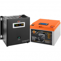 Комплект резервного живлення LP (LogicPower) ДБЖ + літієва (LiFePO4) батарея (UPS W500+ АКБ LiFePO4 410W) Комплект резервного живлення LP (LogicPower) ДБЖ + літієва (LiFePO4) батарея (UPS W500+ АКБ LiFePO4 410W)