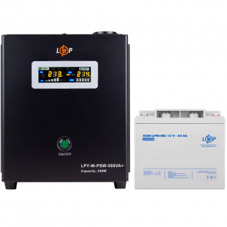 Комплект резервного живлення для котла LogicPower ДБЖ + мультигелева батарея (UPS W500 + АКБ MG 520W) Комплект резервного живлення для котла LogicPower ДБЖ + мультигелева батарея (UPS W500 + АКБ MG 520W)