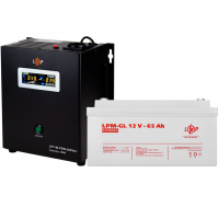 Комплект резервного живлення для котла LogicPower ДБЖ + гелева батарея (UPS W500VA + АКБ GL 900W) Комплект резервного живлення для котла LogicPower ДБЖ + гелева батарея (UPS W500VA + АКБ GL 900W)