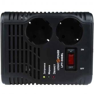 Стабілізатор напруги LogicPower LPT-500RL (350 Вт) Стабілізатор напруги LogicPower LPT-500RL (350 Вт)